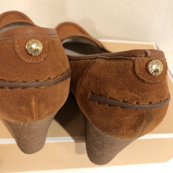 Michael Kors Walnut Suede Rory Loafer Size 9 - Picture 5 of 9